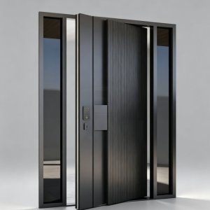 Aluminum alloy door