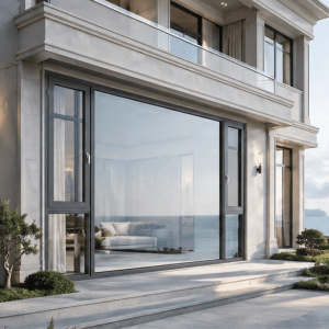 aluminum casement window heat insulation