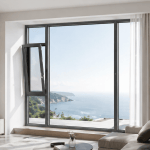 aluminum casement window heat insulation