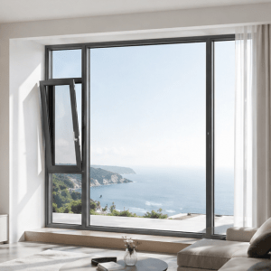 aluminum casement window heat insulation