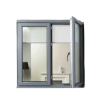 qingdun soundproof aluminum casement window