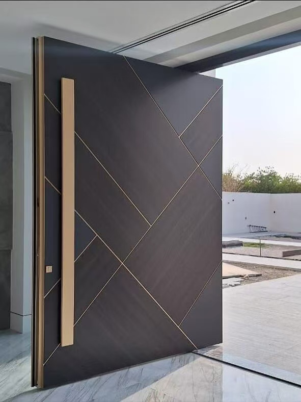 burglar resistant cast aluminum front door