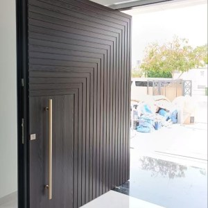 burglar resistant cast aluminum front door