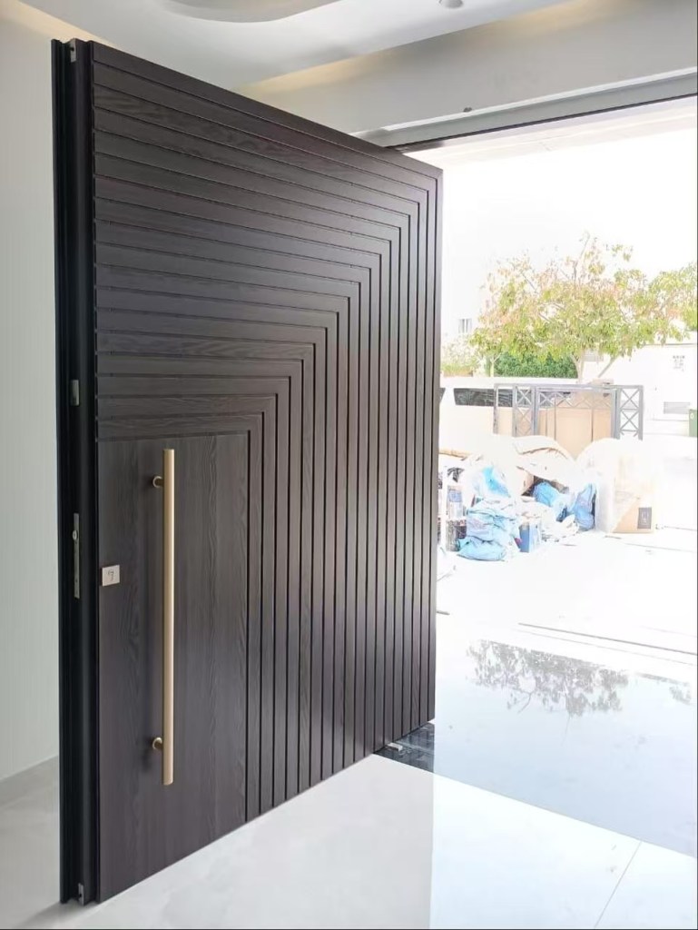 burglar resistant cast aluminum front door