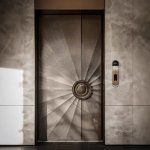 qingdun waterproof corrosion resistant aluminum split door
