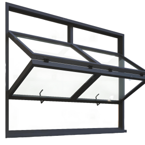soundproof aluminum folding window, 35db noise reduction
