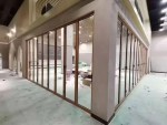 qingdun hotel accordion aluminum window | commercial grade