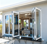 thermal break folding aluminum window, energy saving