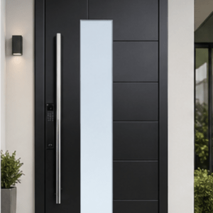 cast aluminum door