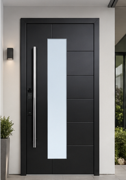 cast aluminum door