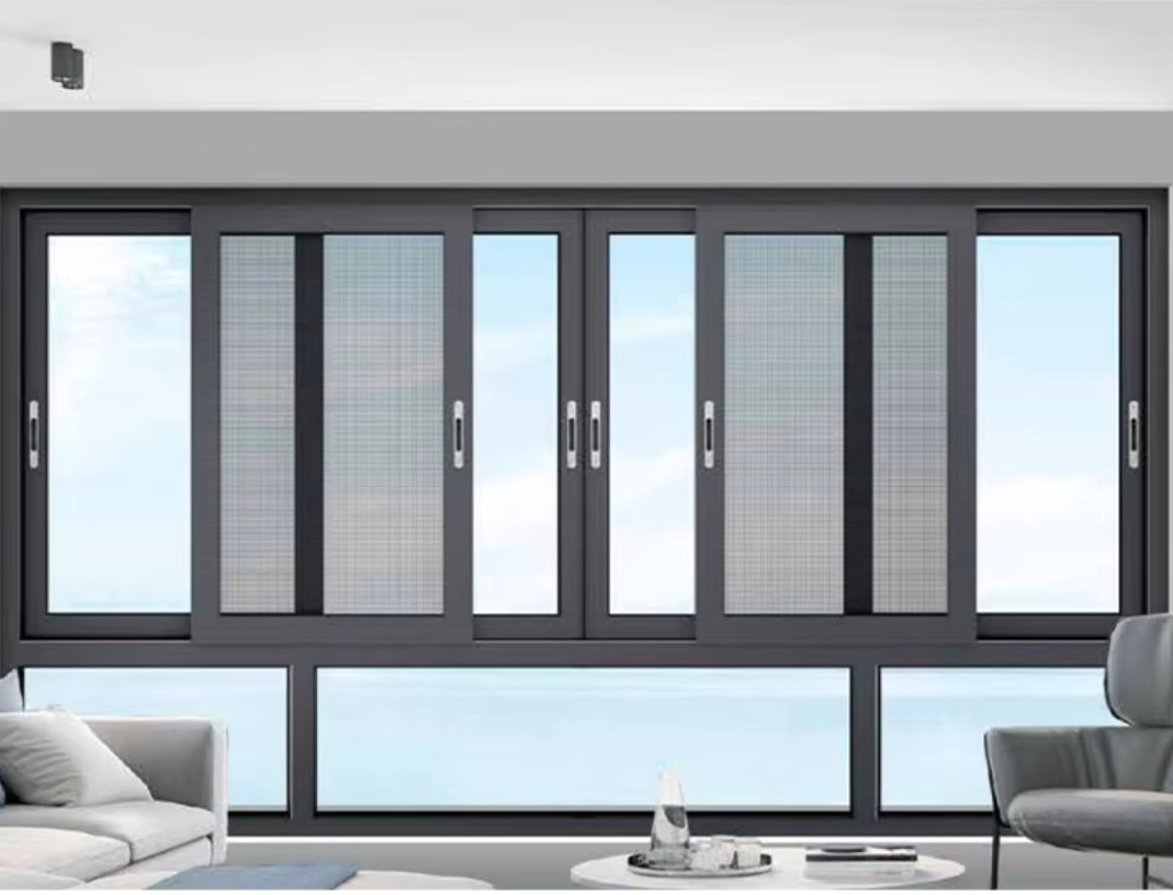 Casement Windows Low-e Glass Aluminum Window
