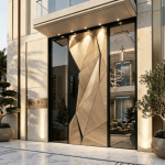 luxury aluminum door
