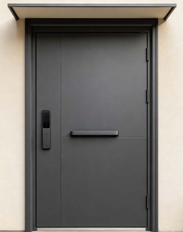 aluminum door